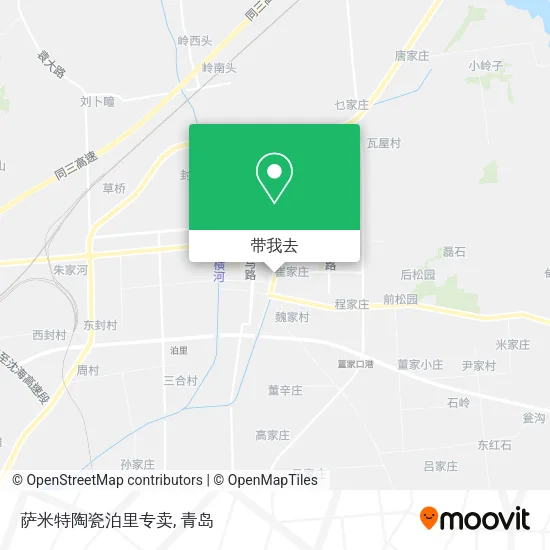 萨米特陶瓷泊里专卖地图