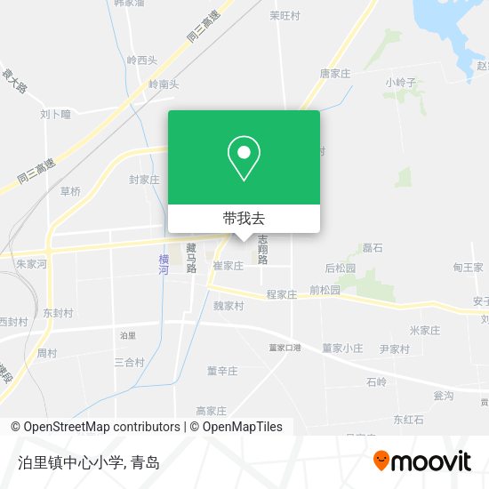 泊里镇中心小学地图