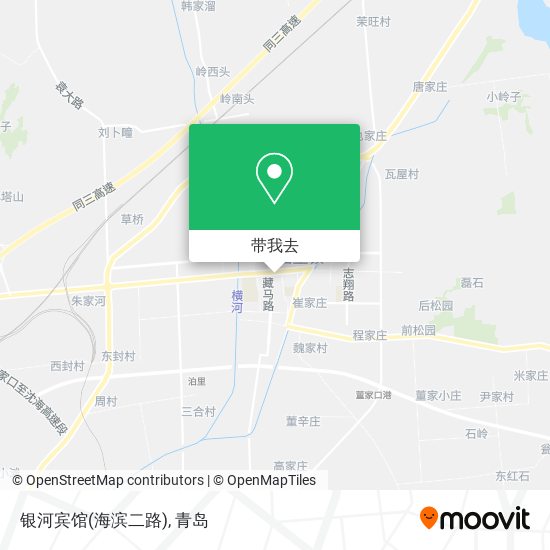 银河宾馆(海滨二路)地图