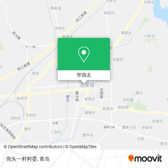 尧头一村村委地图