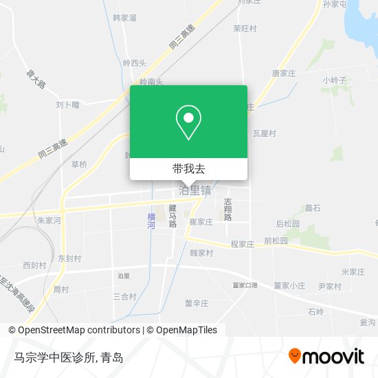 马宗学中医诊所地图