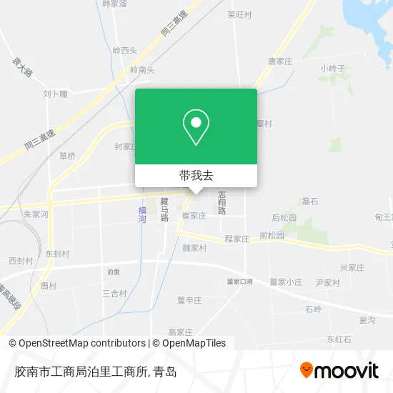 胶南市工商局泊里工商所地图