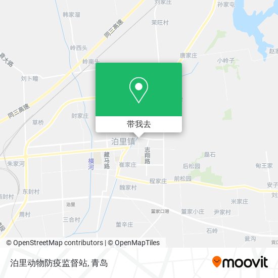 泊里动物防疫监督站地图
