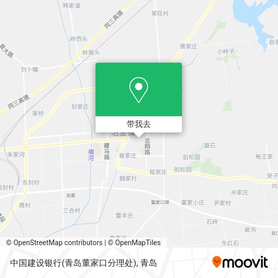 中国建设银行(青岛董家口分理处)地图