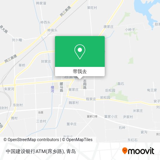 中国建设银行ATM(席乡路)地图