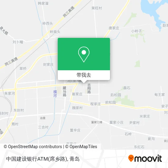 中国建设银行ATM(席乡路)地图