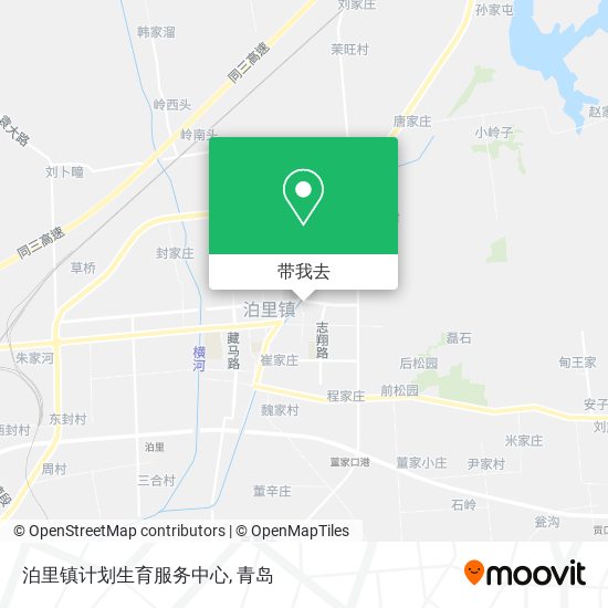 泊里镇计划生育服务中心地图