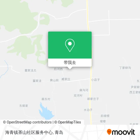 海青镇茶山社区服务中心地图