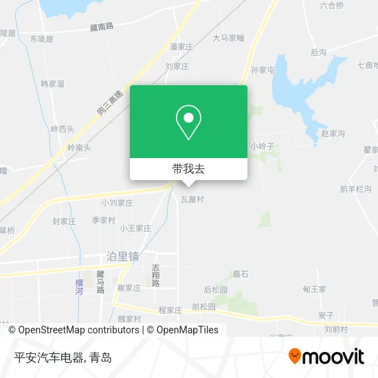 平安汽车电器地图