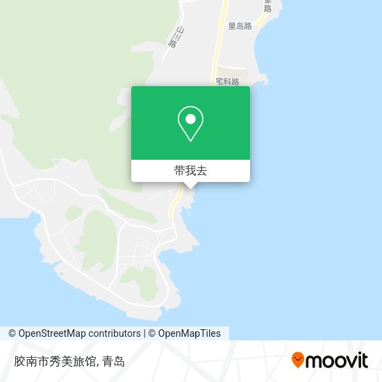 胶南市秀美旅馆地图