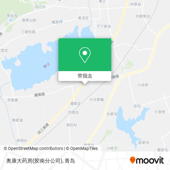 奥康大药房(胶南分公司)地图