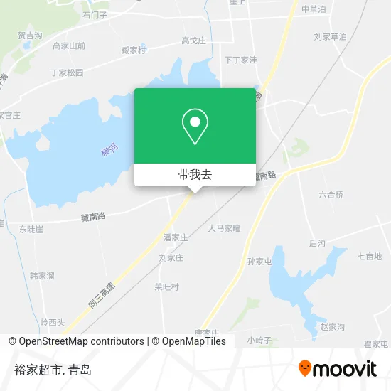 裕家超市地图