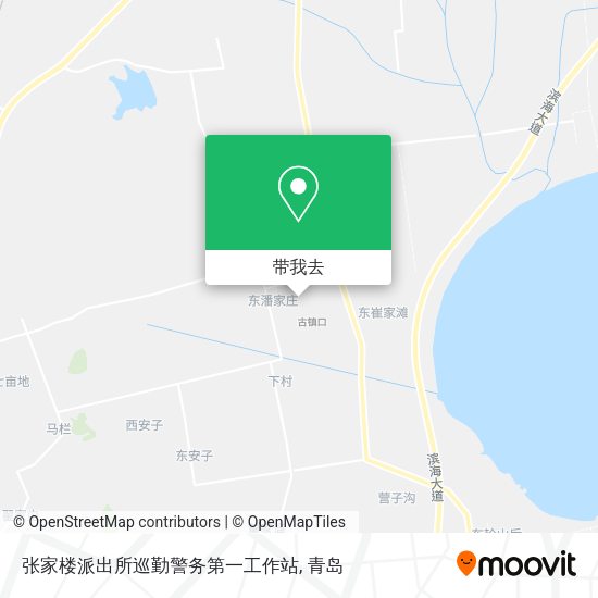 张家楼派出所巡勤警务第一工作站地图