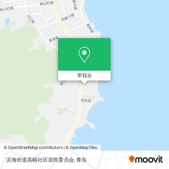 滨海街道高峪社区居民委员会地图