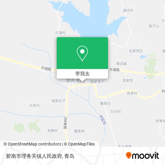 胶南市理务关镇人民政府地图