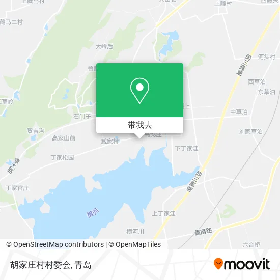 胡家庄村村委会地图