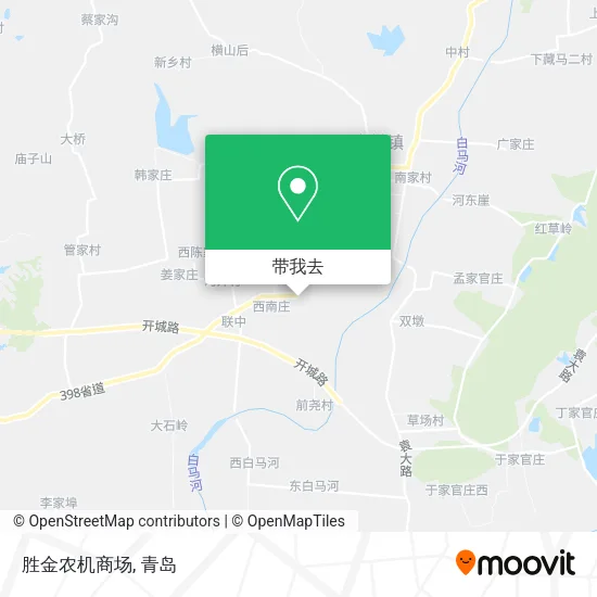 胜金农机商场地图