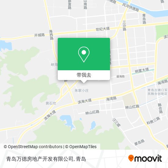 青岛万德房地产开发有限公司地图