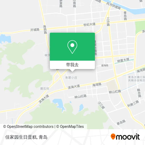 佳家园生日蛋糕地图