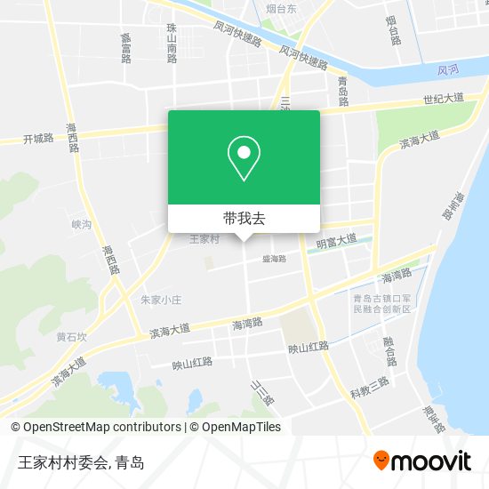 王家村村委会地图
