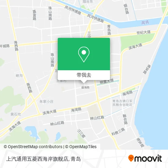 上汽通用五菱西海岸旗舰店地图