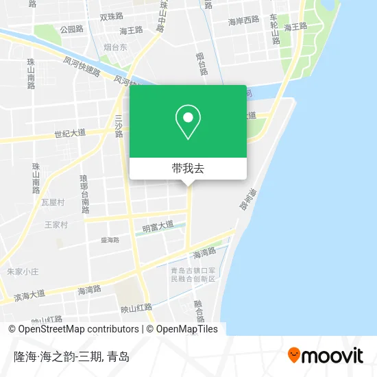 隆海·海之韵-三期地图