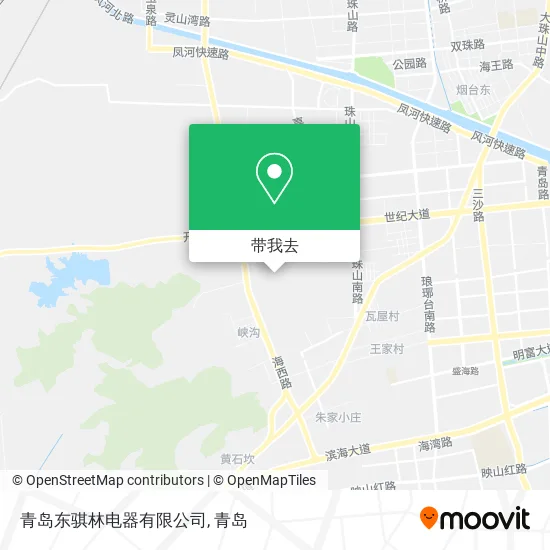 青岛东骐林电器有限公司地图