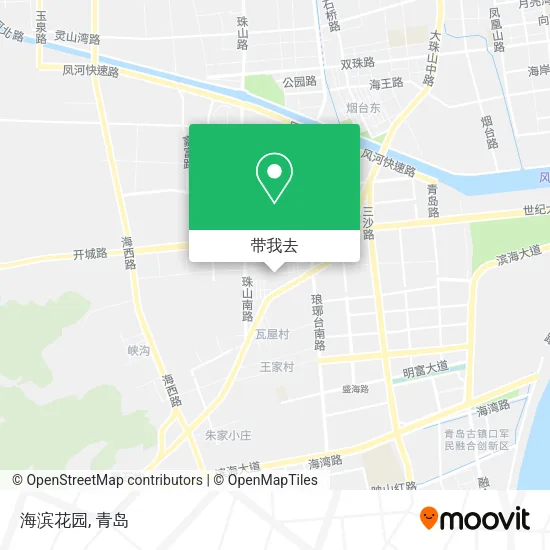 海滨花园地图