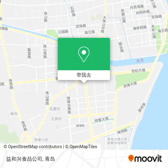 益和兴食品公司地图