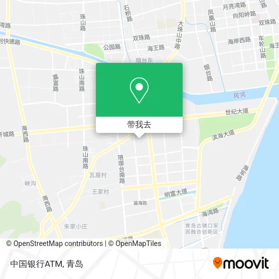 中国银行ATM地图