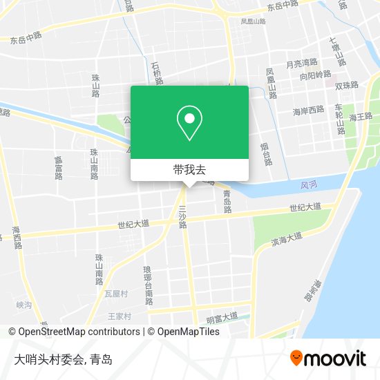 大哨头村委会地图