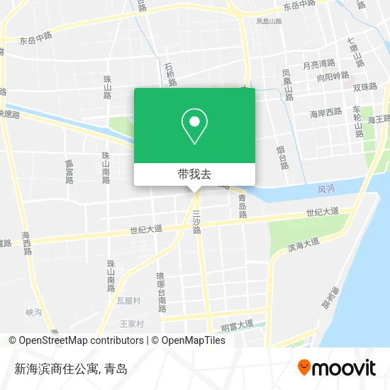 新海滨商住公寓地图