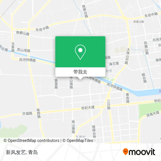 新风发艺地图