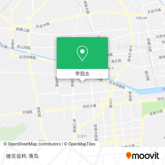 微笑齿科地图