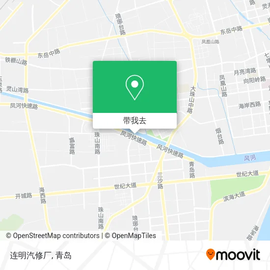 连明汽修厂地图