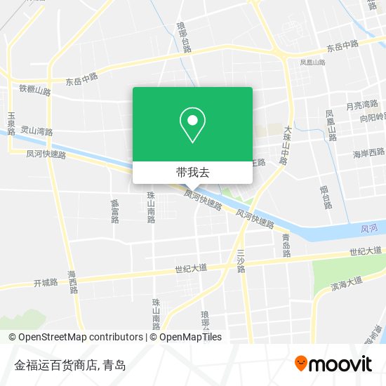 金福运百货商店地图