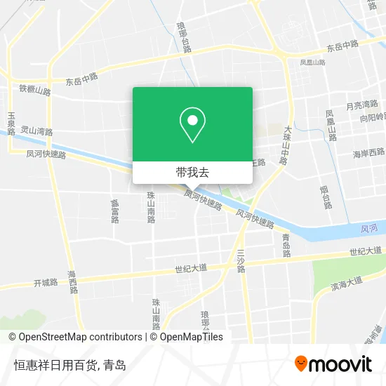 恒惠祥日用百货地图