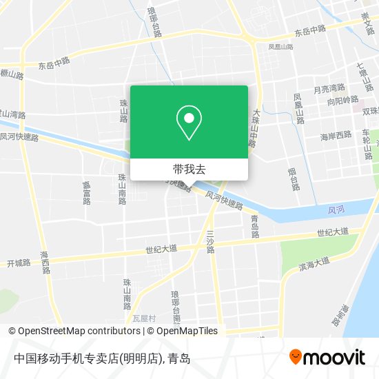 中国移动手机专卖店(明明店)地图