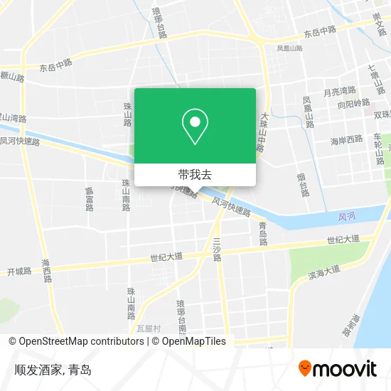 顺发酒家地图