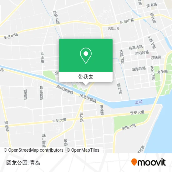 圆龙公园地图