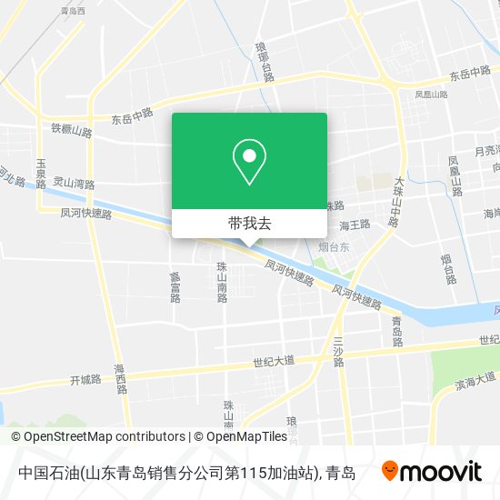 中国石油(山东青岛销售分公司第115加油站)地图