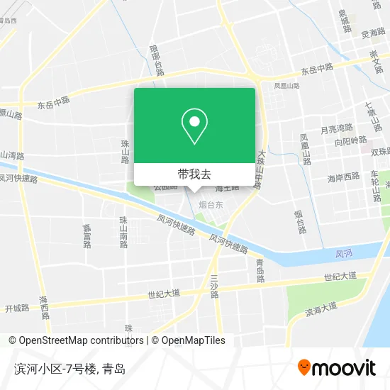 滨河小区-7号楼地图