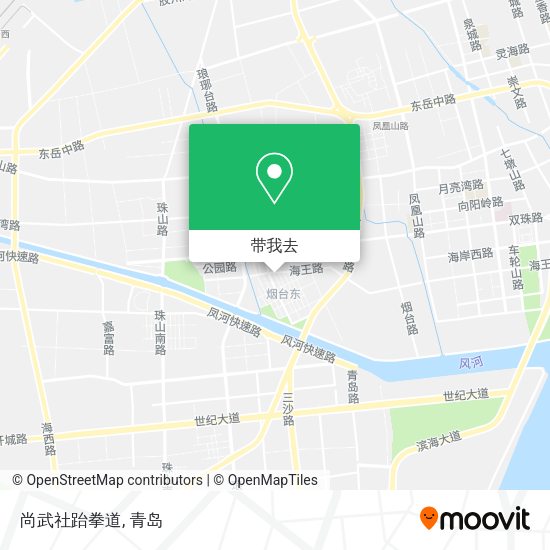 尚武社跆拳道地图