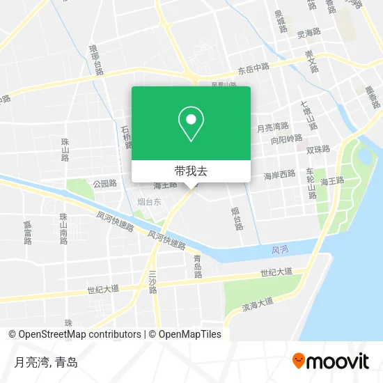 月亮湾地图