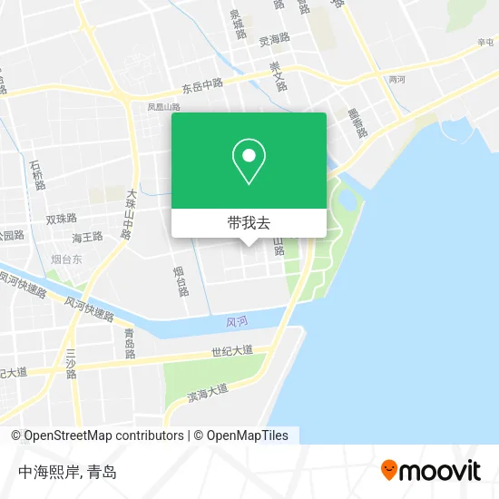 中海熙岸地图