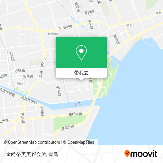 金尚蒂美美容会所地图