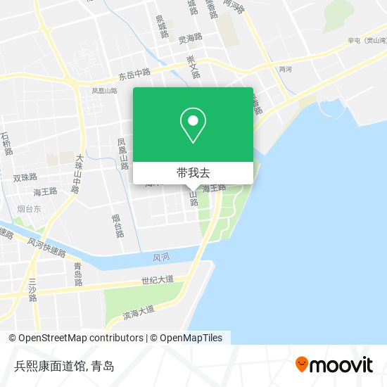 兵熙康面道馆地图