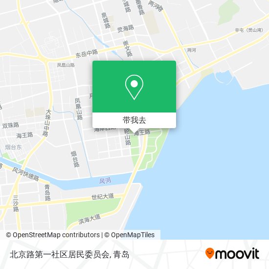 北京路第一社区居民委员会地图