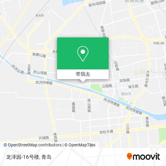 龙泽园-16号楼地图
