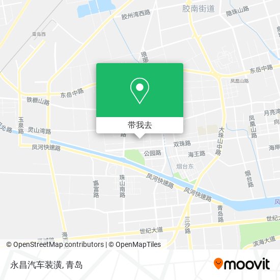 永昌汽车装潢地图